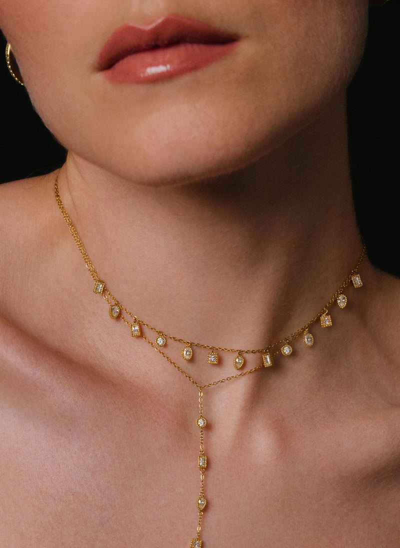 Chain necklace Mohandas Étoilée
