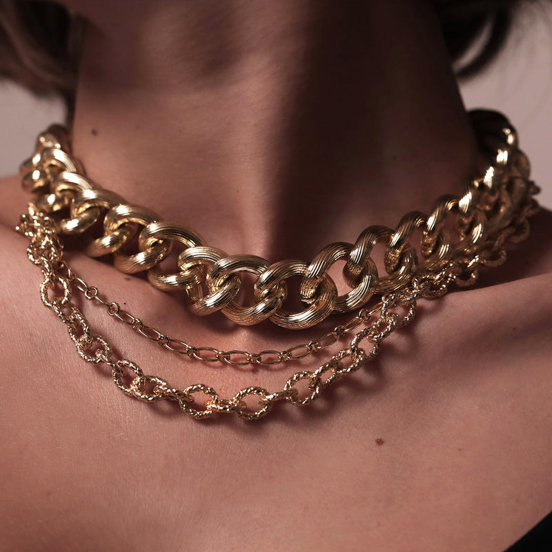 Chain necklace Cetus