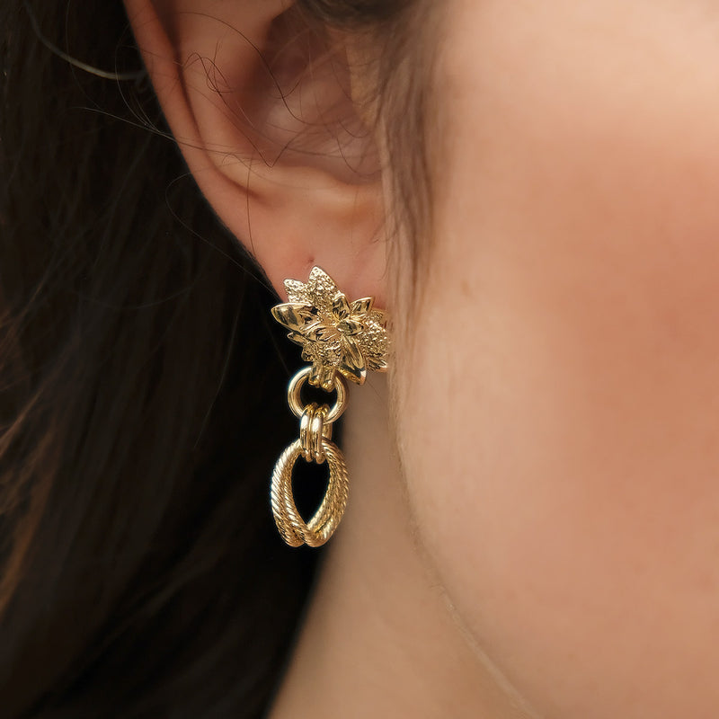 Drop earrings Hadar